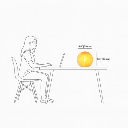 O5 Wind Sculpted Lamp